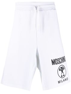 Moschino спортивные шорты Double Question Mark