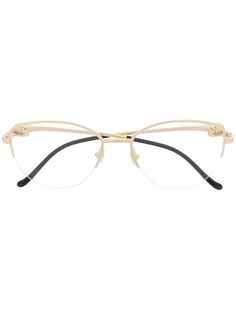 Cartier Eyewear очки в оправе кошачий глаз