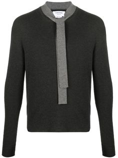 Thom Browne кашемировый пуловер с завязками