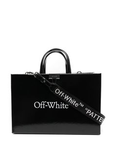 Off-White сумка-тоут с логотипом