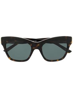 Balenciaga Eyewear солнцезащитные очки в оправе кошачий глаз