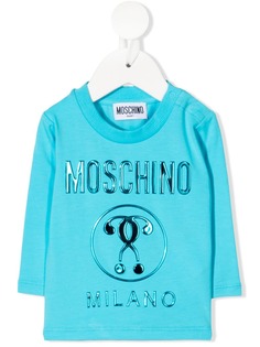 Moschino Kids джемпер с логотипом
