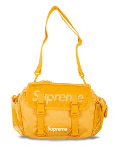Supreme поясная сумка с нашивкой-логотипом