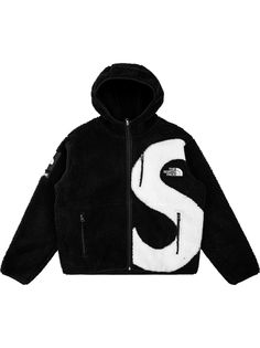 Supreme куртка с логотипом из коллаборации с The North Face