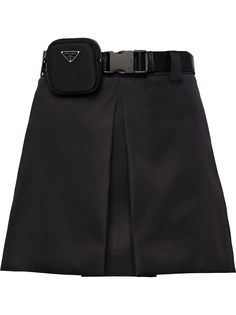 Prada юбка мини А-силуэта