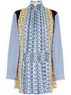 Prada платье мини с принтом