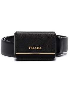 Prada ремень Vanity с клатчем