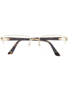 Cartier Eyewear очки C Dècor в прямоугольной оправе