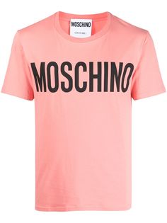 Moschino футболка с логотипом
