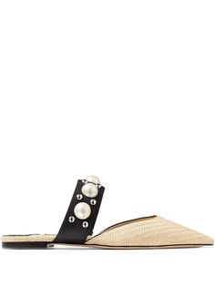 Jimmy Choo мюли Basette на плоской подошве