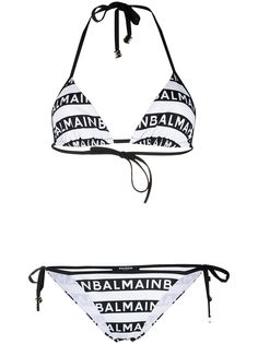 Balmain бикини с логотипом