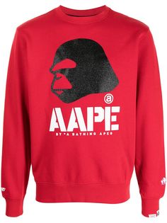AAPE BY *A BATHING APE® толстовка с логотипом