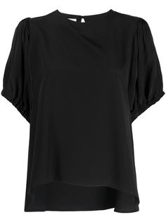 Société Anonyme блузка с пышными рукавами