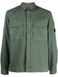 C.P. Company рубашка с нагрудным карманом