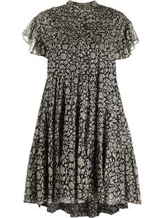 Isabel Marant Étoile платье-рубашка мини с цветочным принтом
