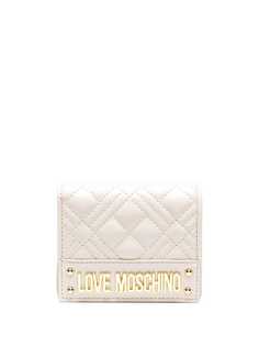 Love Moschino стеганый бумажник