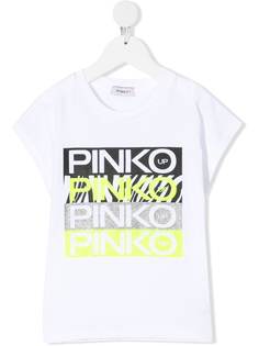 Pinko Kids футболка с логотипом