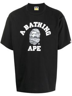 A BATHING APE® футболка с короткими рукавами и логотипом Bape