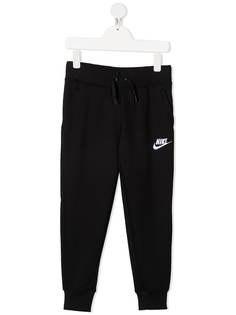 Nike спортивные брюки с вышитым логотипом