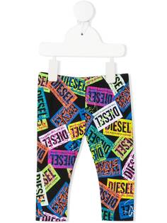 Diesel Kids легинсы с принтом