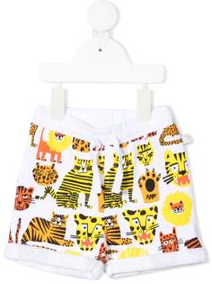 Stella McCartney Kids спортивные шорты Wild Cats