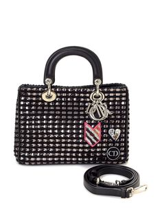 Christian Dior сумка-тоут Lady Dior pre-owned среднего размера