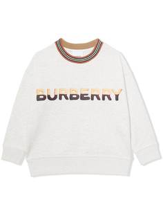 Burberry Kids толстовка с логотипом
