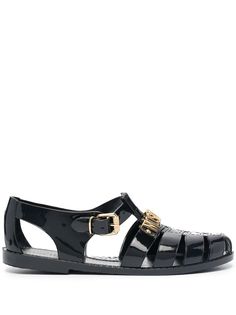Moschino сандалии с логотипом