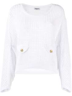 LIU JO джемпер рыхлой вязки