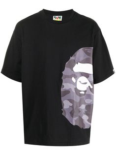 A BATHING APE® футболка с короткими рукавами и графичным принтом Bape