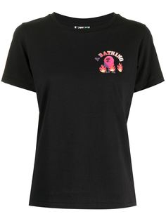 A BATHING APE® футболка с короткими рукавами и логотипом Bape