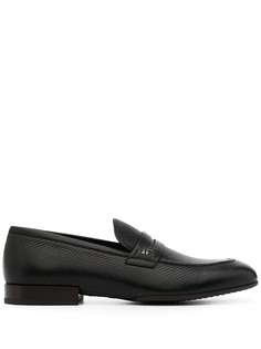 Salvatore Ferragamo пенни-лоферы с тиснением под кожу змеи