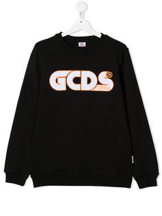 Gcds Kids толстовка с вышитым логотипом