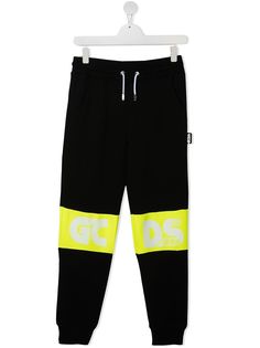 Gcds Kids спортивные брюки с логотипом на лампасах