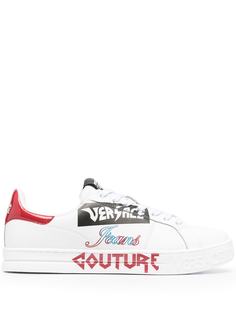 Versace Jeans Couture кеды на шнуровке