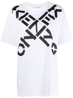 Kenzo футболка Big X с логотипом