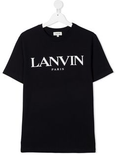 LANVIN Enfant футболка с логотипом