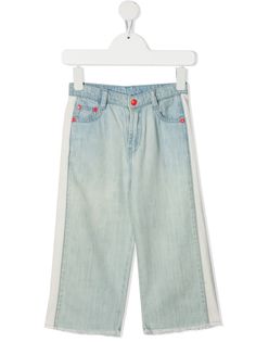 The Marc Jacobs Kids прямые джинсы с лампасами