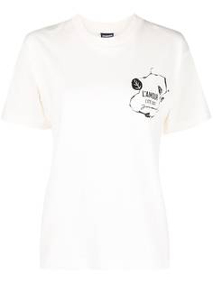Jacquemus футболка с надписью