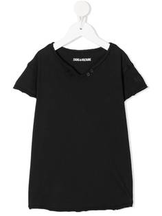 Zadig & Voltaire Kids футболка с короткими рукавами и логотипом