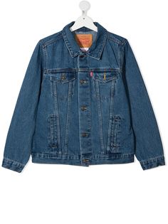 Levis Kids джинсовая куртка на пуговицах