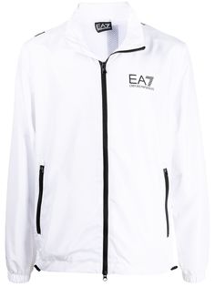 Ea7 Emporio Armani спортивная куртка с логотипом