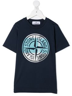 Stone Island Junior футболка с логотипом
