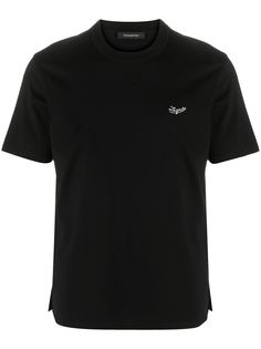Ermenegildo Zegna футболка с вышитым логотипом