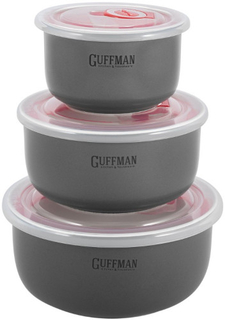 Набор контейнеров GUFFMAN Ceramics, 3 шт Grey (C-06-032-GR)