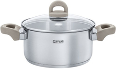 Кастрюля с крышкой GUFFMAN Fiesta, 2,8 л (T02-01120R)