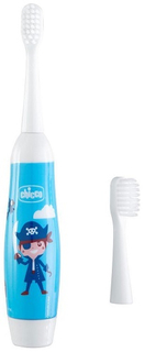 Электрическая зубная щетка Chicco 3+, синяя (00008545000000)
