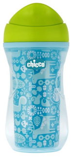 Чашка-поильник детский Chicco Active Cup, 14+, 266 мл, орнамент (340624232) (00006981200050)