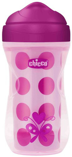 Чашка-поильник детский Chicco Active Cup, 14+, 266 мл, горох (340624131) (00006981100050)