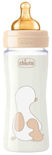 Бутылочка для кормления Chicco Original Touch, 0+, 240 мл, бежевая (00027720300000)